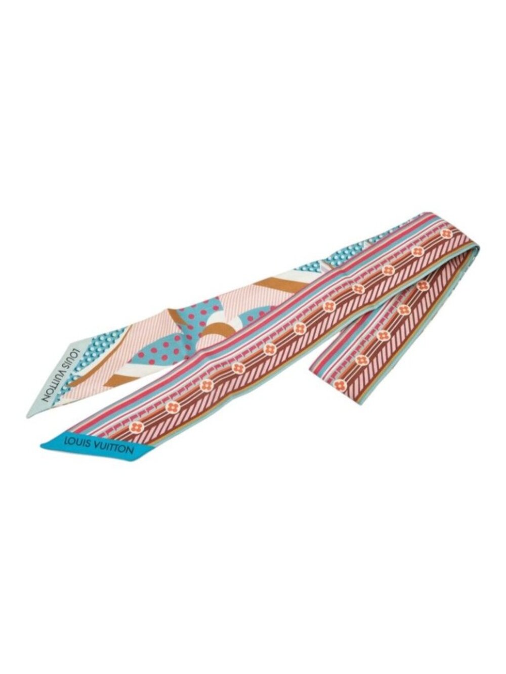 Louis Vuitton Bandeau BB Pop LV Scarf Narrow Multicolor